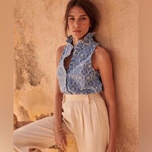 Sezane Erina shirt size 6